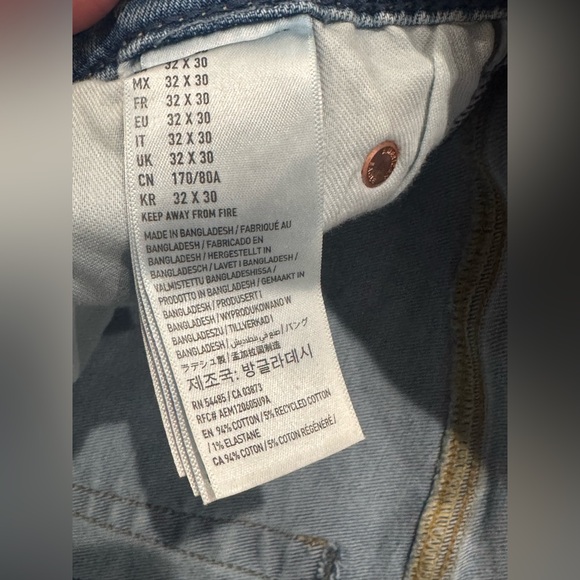 American Eagle Mens Airflex jeans slim 32x30 - Picture 4 of 4